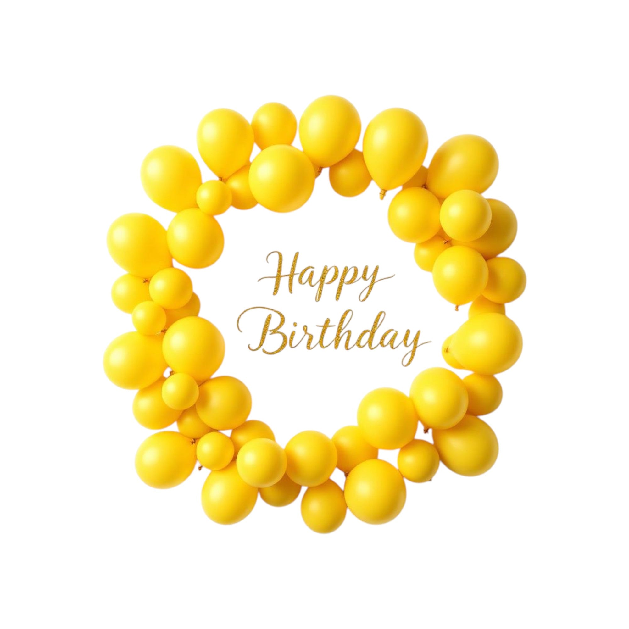 Yellow  Balloons