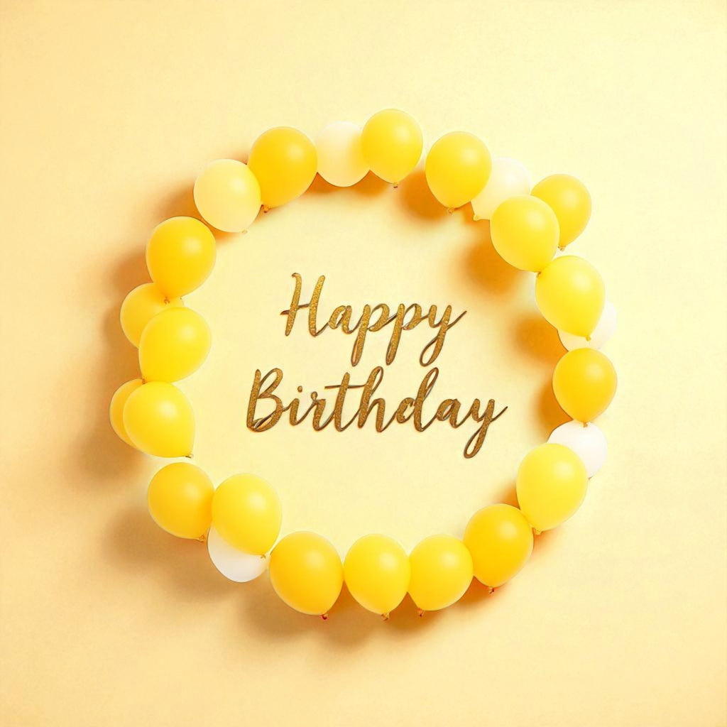Yellow  Balloons