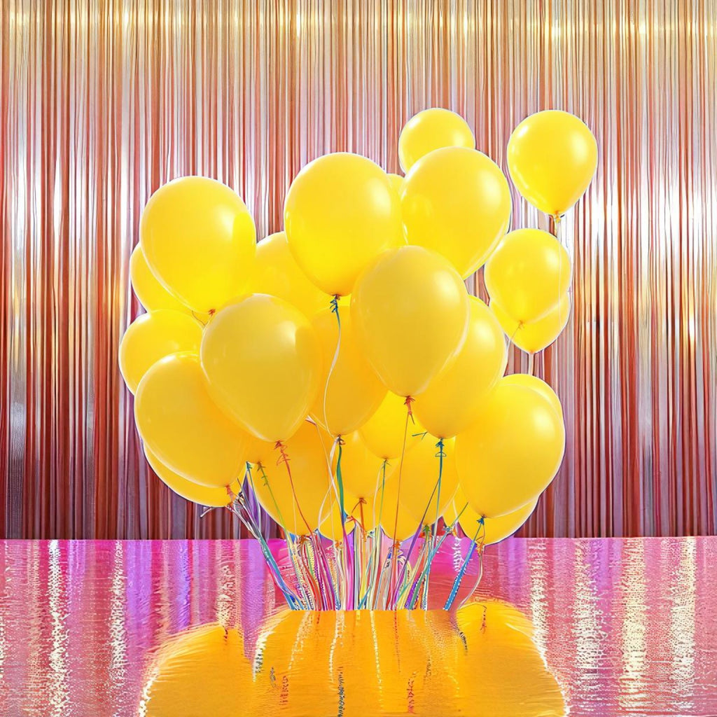 Yellow  Balloons