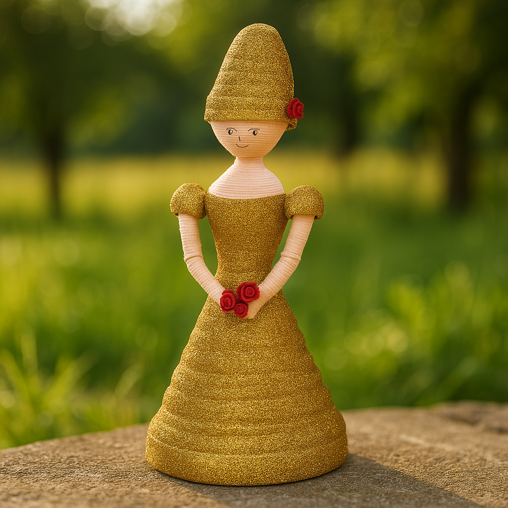 Glitter Doll Showpiece for Home Décor (Handmade)