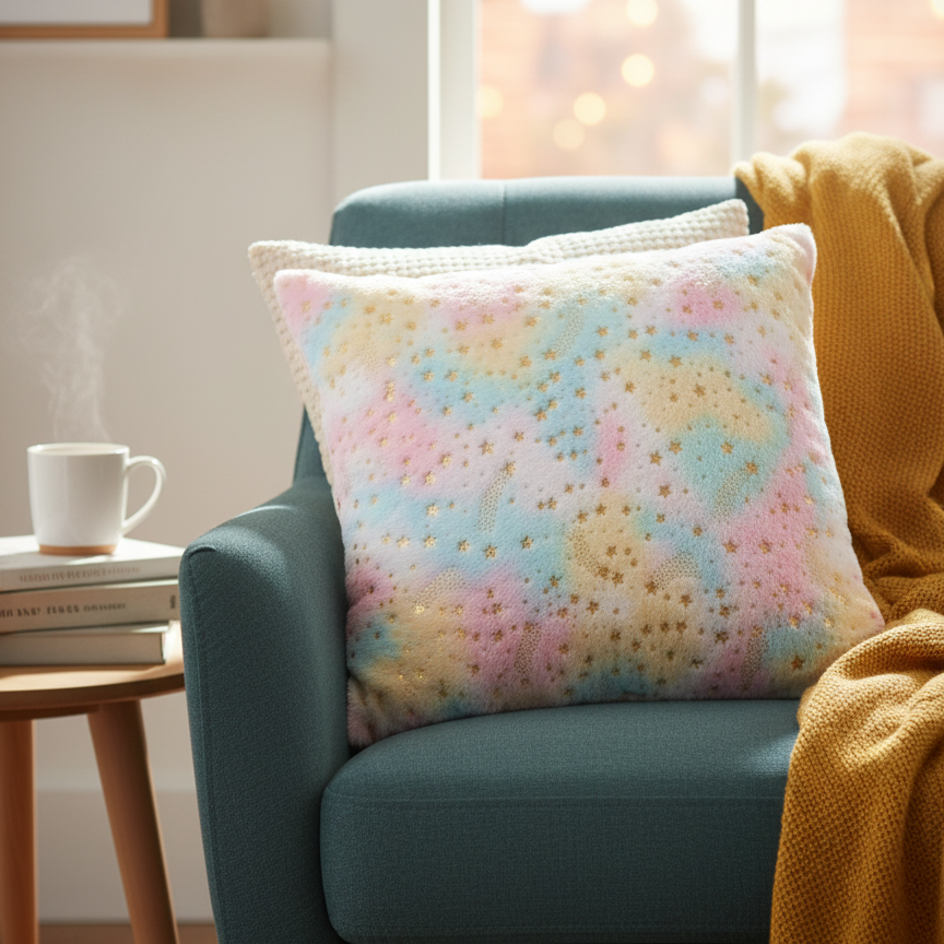 Multicolor Throw Pillow