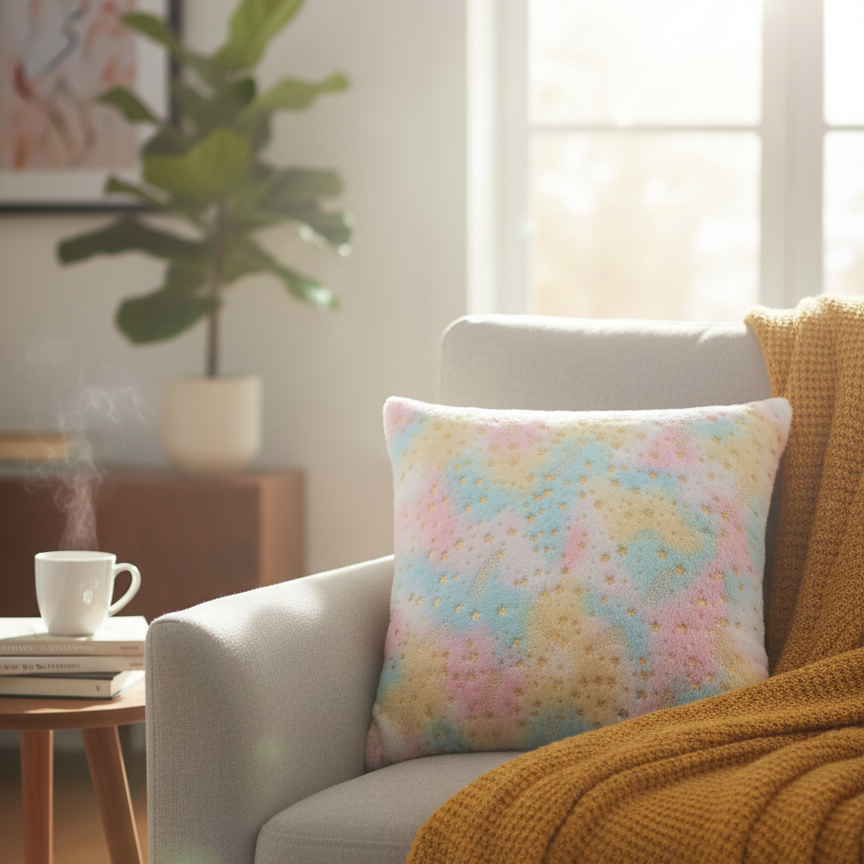 Multicolor Throw Pillow