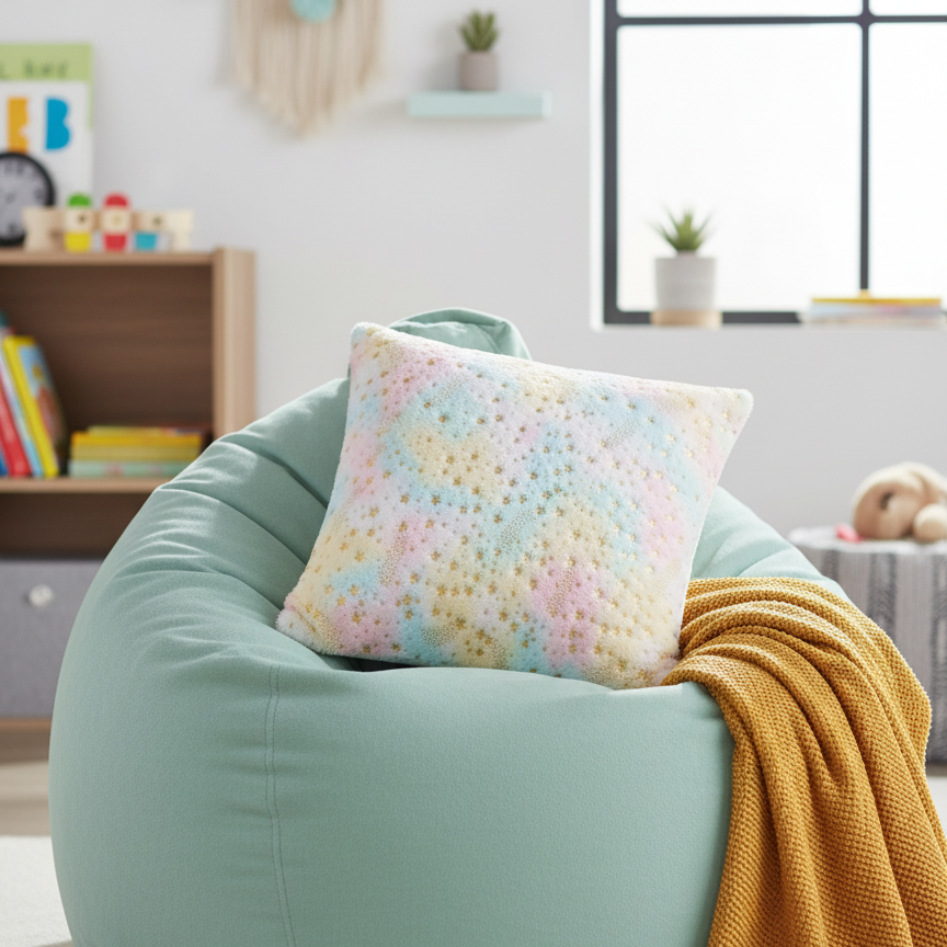 Multicolor Throw Pillow