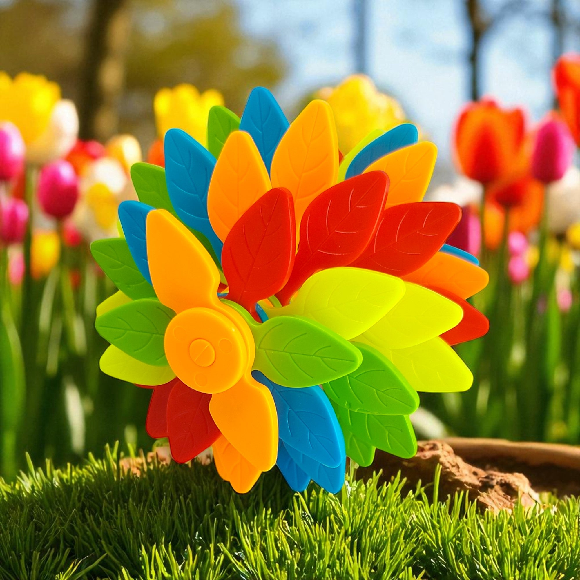 Spinning Candy Flower Toy for Kids