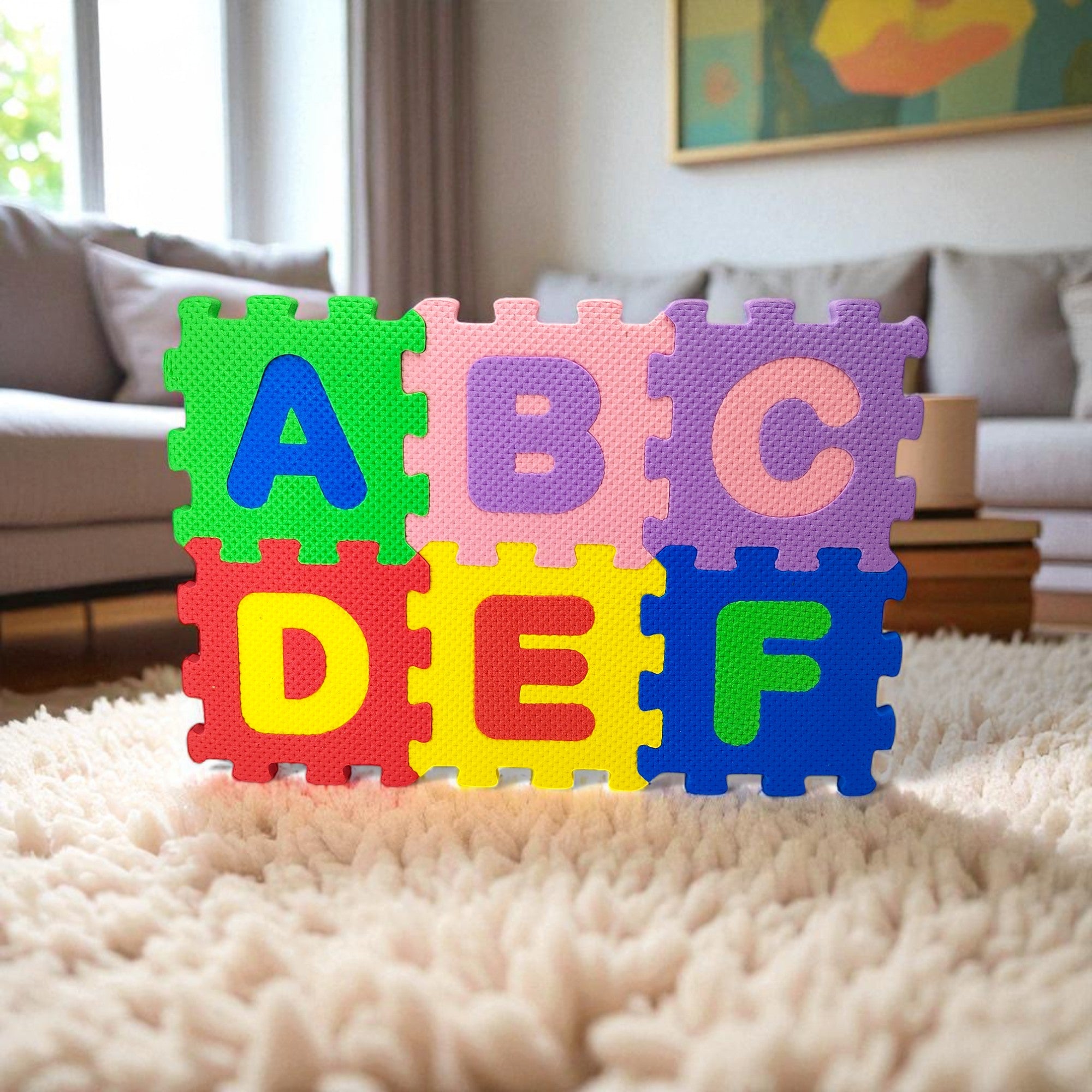Alphabet & Number Foam Mat