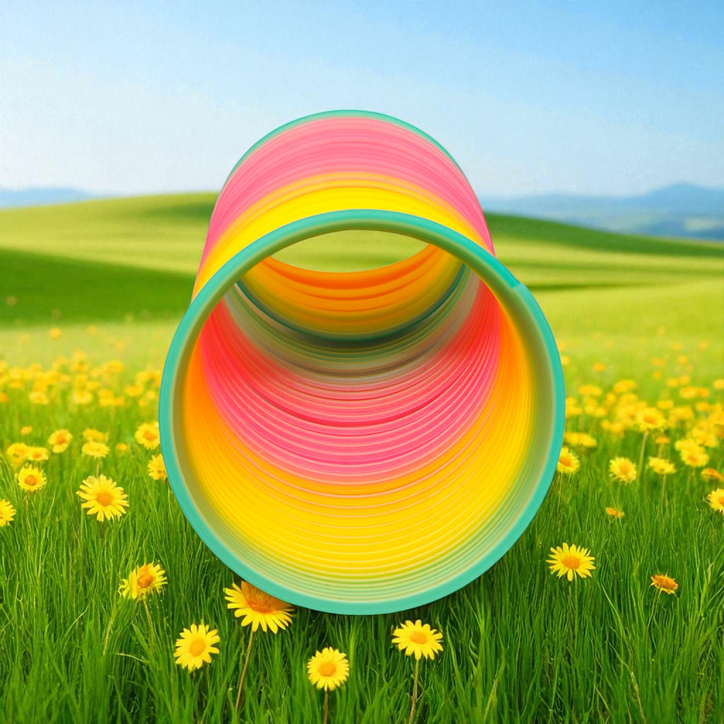 Rainbow Spring Slinky