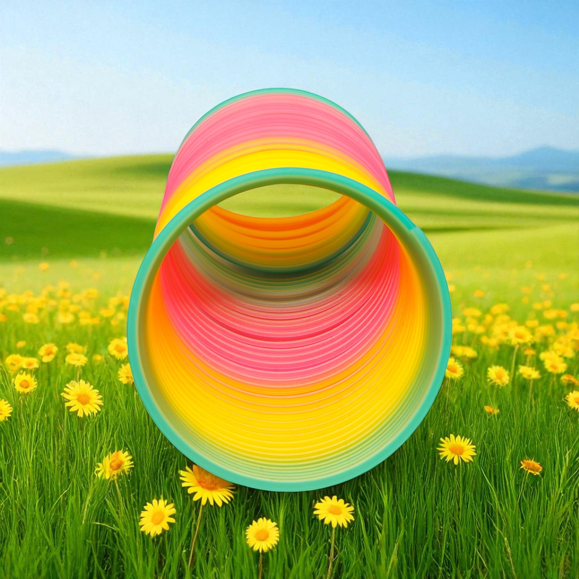 Rainbow Spring Slinky